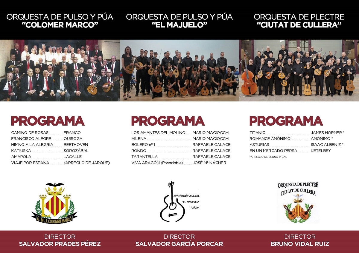 XVIII FESTIVAL de la Federación de Orquestas de Pulso y Púa de la Comunidad Valenciana