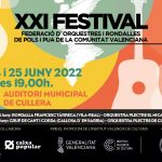 XXI Festival Federació d'Orquestres i Rondalles de Pols i Pua de la Comunitat Valenciana