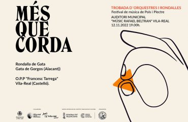 Concierto Més Que Corda el próximo 12 de noviembre en Vila-Real