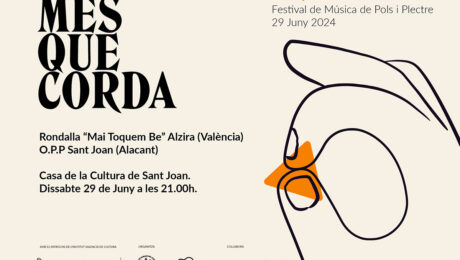 Concierto Més Que Corda el 29 de junio en San Juan de Alicante